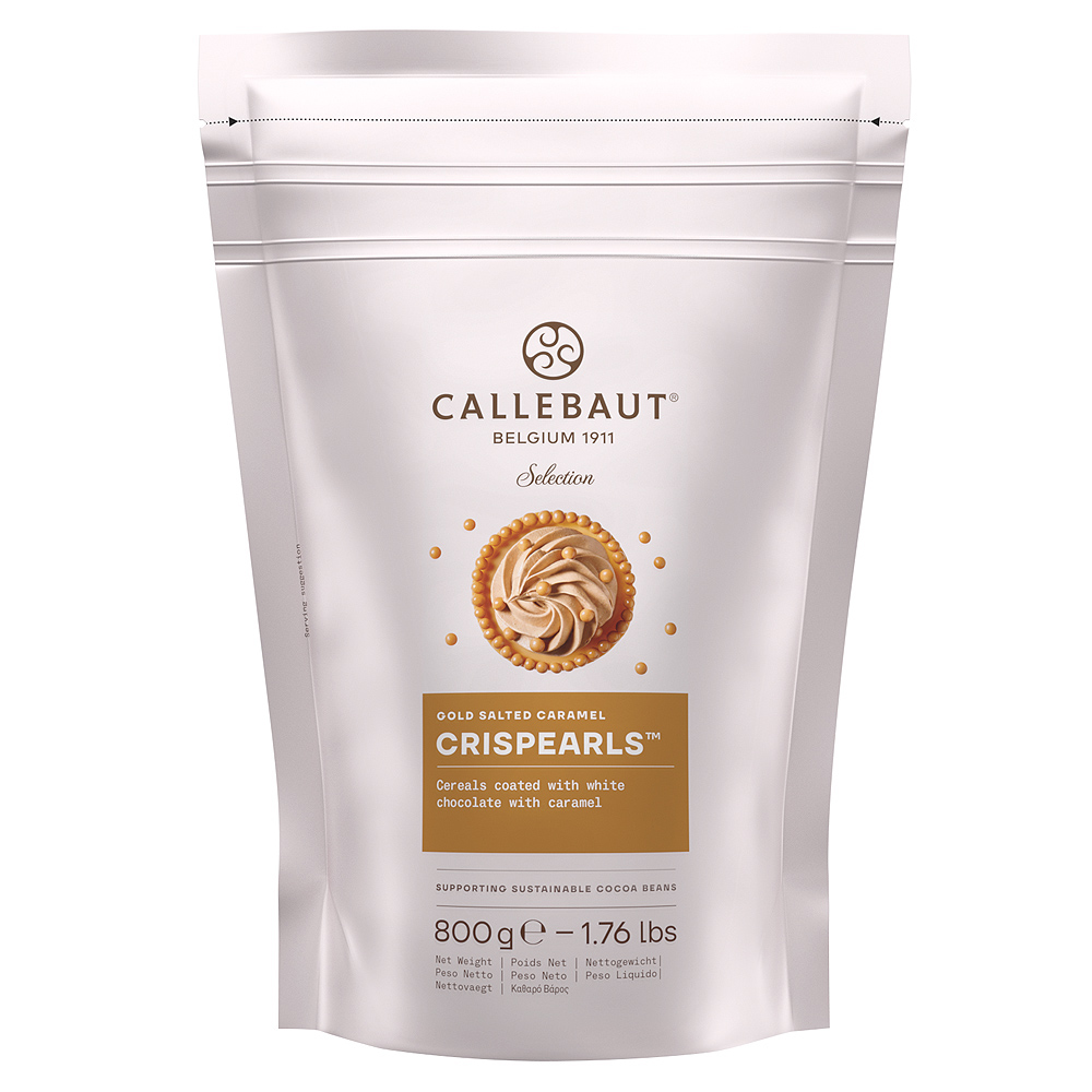 Callebaut Gold Salted Caramel Crispearls 800 g