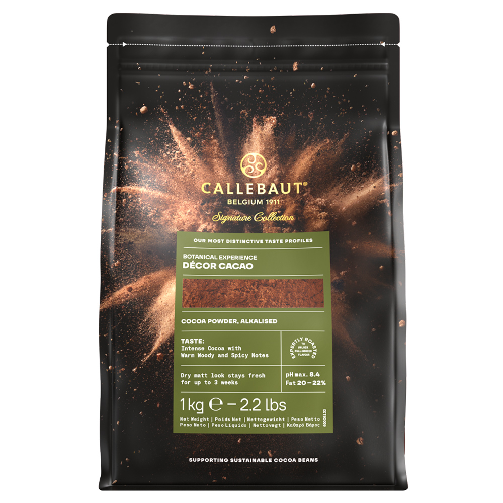 Kakaopulver Callebaut Botanical Décor Cacao 1 kg ÅTER I LAGER 2026-04-25