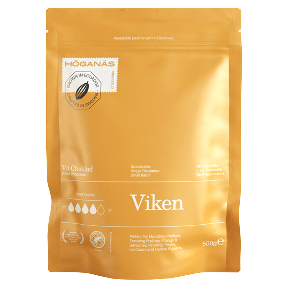 Höganäs Chocolate vit choklad Viken 27% 500 g