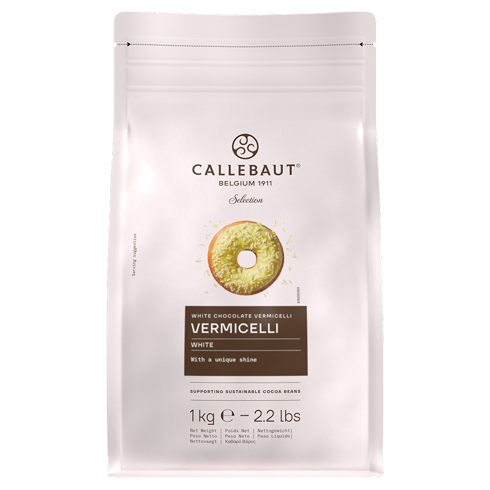Callebaut Chocolate Vermicelli White 1 kg