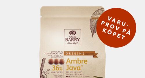 Cacao Barry Ambre 36% ny ljus couvertyr