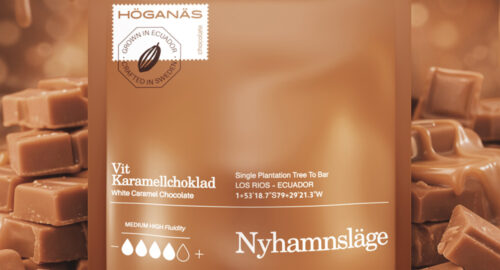 Ny karamellchoklad från Höganäs Chocolate