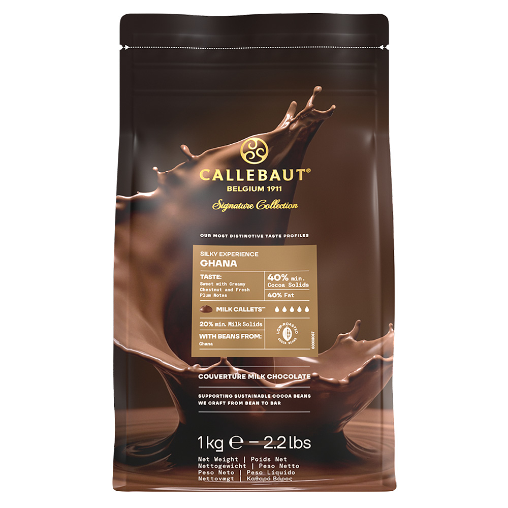 Callebaut Silky Ghana 40% 1 kg