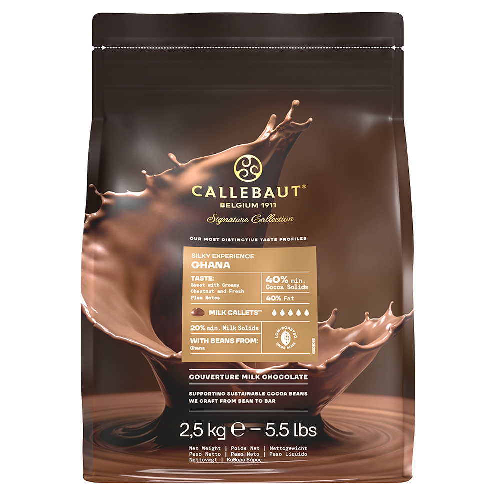 Callebaut Silky Ghana 40% 2,5 kg