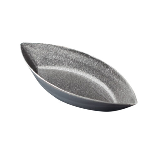 Avlång bakform i form av en liten båt tillverkad av Matfer