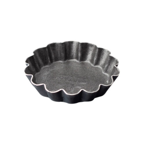 Veckad liten bakform i metall från Matfer