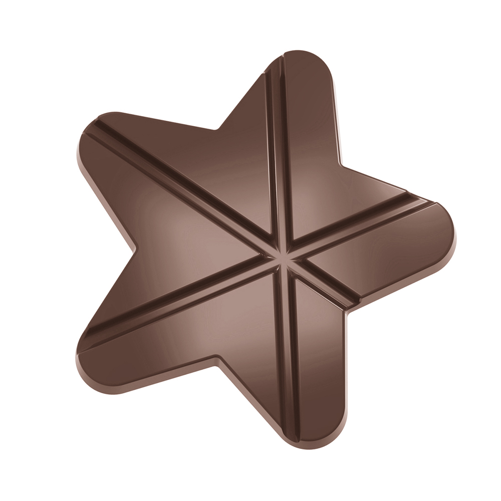 Chokladform som ger stjärnor
